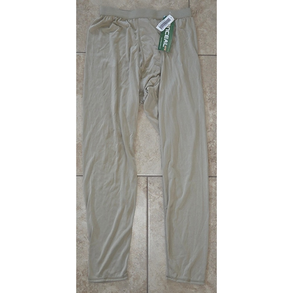 Milliken Conceal NTS Gen III Level Silkweight Thermal Drawers Tan Medium Reg NWT